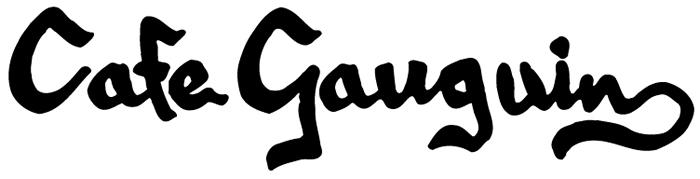 Cafe Gauguin Logo (Black)