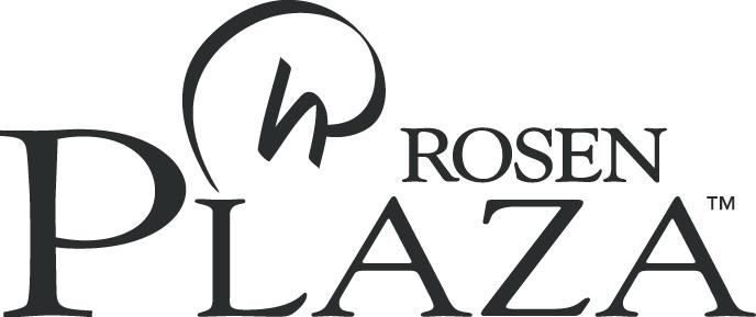 Rosen Plaza Hotel Black Logo