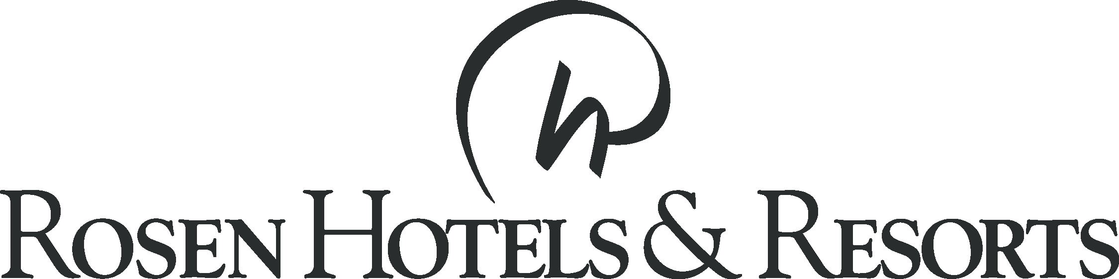 Rosen Hotels & Resorts Black Logo