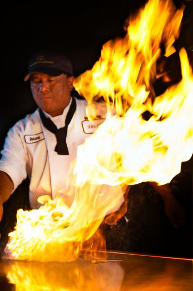 Shogun Steakhouse Hibachi Fire
