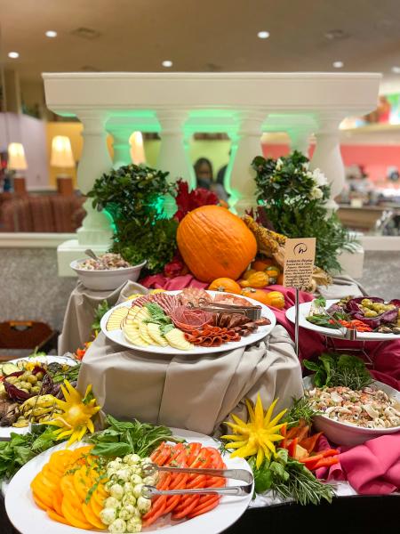 Rosen Centre Thanksgiving Buffet Antipasto Display 