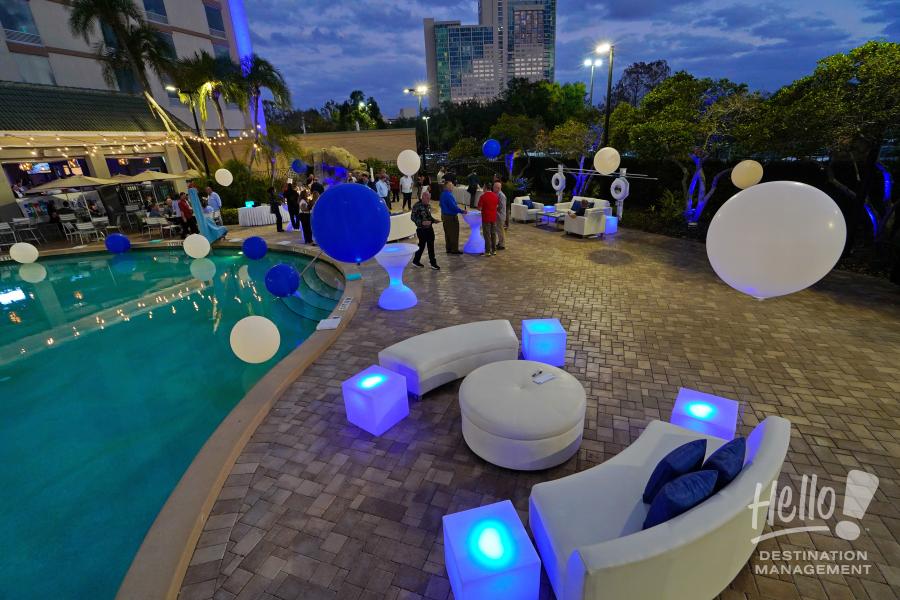 Outdoor Event at Rosen Plaza
