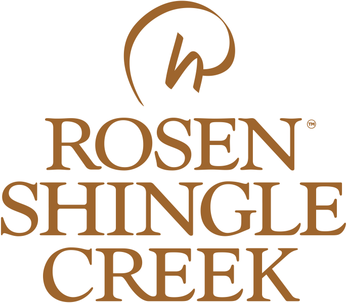 Logos 12 Rosen Shingle Creek logo stacked, golden hour (no orlando)